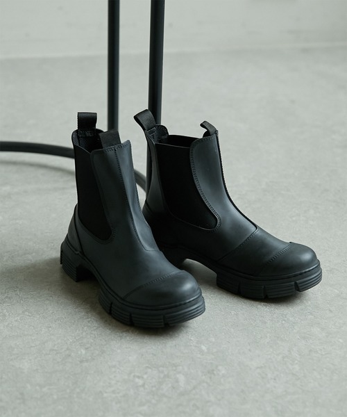 GANNI（ガニー）の「【GANNI】リサイクルラバーブーツ（その他シューズ