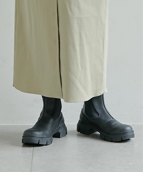 GANNI（ガニー）の「【GANNI】リサイクルラバーブーツ（その他シューズ