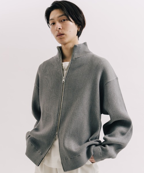 Lui's（ルイス）の「リブ編みドライバーズニット（ニット/セーター