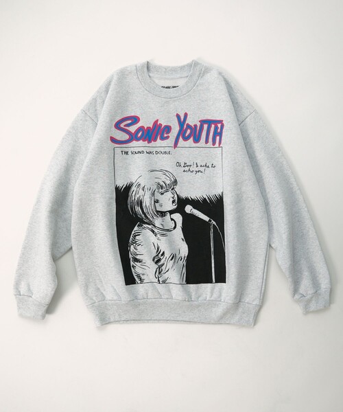 セール】SONIC YOUTH 'GOO VHS' CREW SWEAT（スウェット）｜FREAK'S