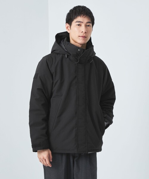 DANTON＞ポリエステル タッサーアーミー ダウンジャケット（ダウン