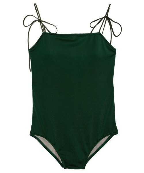Ameri（アメリ）の「BACK OPEN RIBBON SWIM WEAR（水着）」 - WEAR