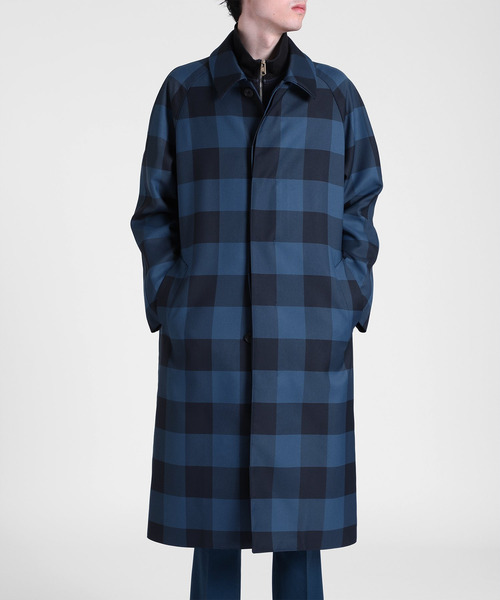 Paul Smith（ポールスミス）の「ブロックチェック ステンカラーコート