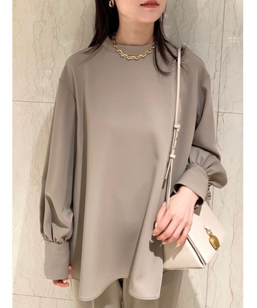 Mila Owen（ミラオーウェン）の「袖口ギャザーブラウスパンツSET UP