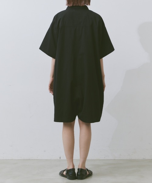 コンビネゾンショートパンツ（つなぎ/オールインワン）｜Libra Cue