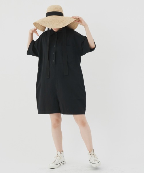 コンビネゾンショートパンツ（つなぎ/オールインワン）｜Libra Cue