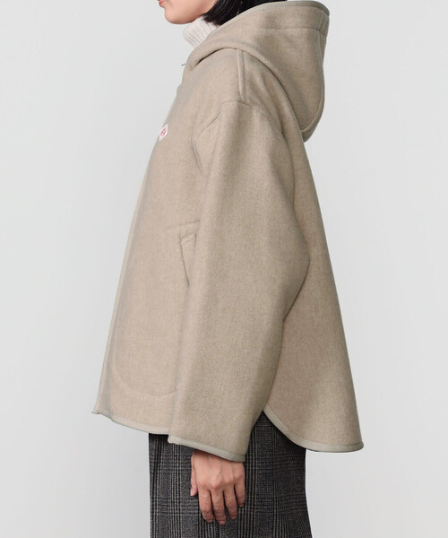 DANTON（ダントン）の「DANTON | ウールライトパイル フードジャケット