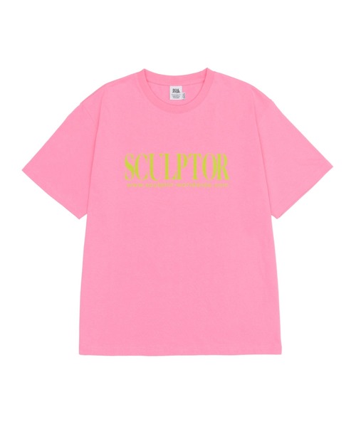 SCULPTOR（スカルプター）の「Fuzzy Classic Logo Tee/ファジー