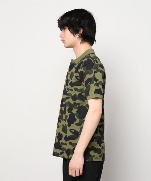 A BATHING APE（アベイシングエイプ）の「1ST CAMO ONE POINT POLO