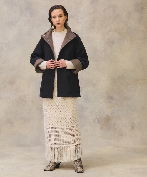 PUBLIC TOKYO（パブリックトウキョウ）の「ハイネックウールショート