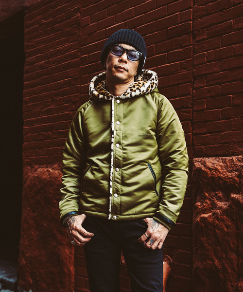 CRIMIE（クライミー）の「LEOPARD BOA HOOD JACKET（ブルゾン）」 - WEAR