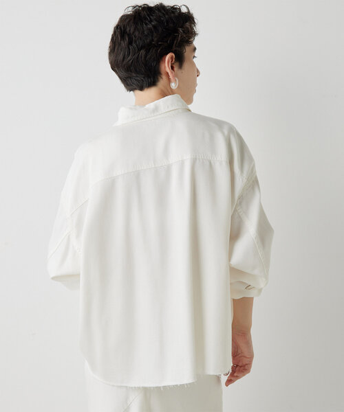 Whim Gazette（ウィムガゼット）の「テンセル(TM)繊維使用シャツ