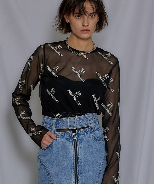 PRANK PROJECT（プランクプロジェクト）の「シースルーロゴジャガード