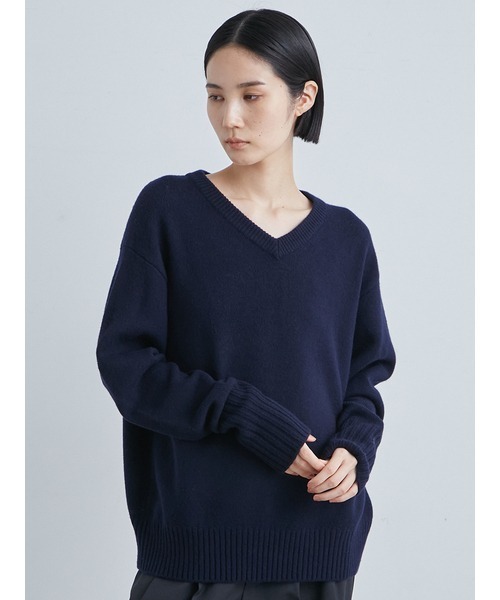 MIESROHE（ミースロエ）の「コンフォートWOOLVネックNT（ニット