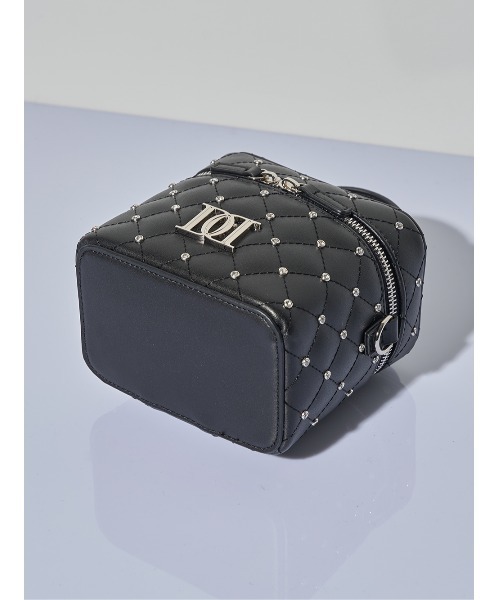 キルティングビジュースクエアミニバッグ（ショルダーバッグ）｜Darich