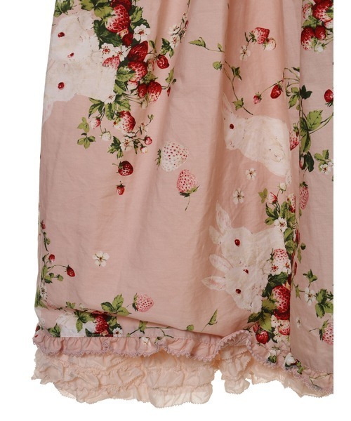 PINK HOUSE（ピンクハウス）の「野いちごの森プリントミディワンピース