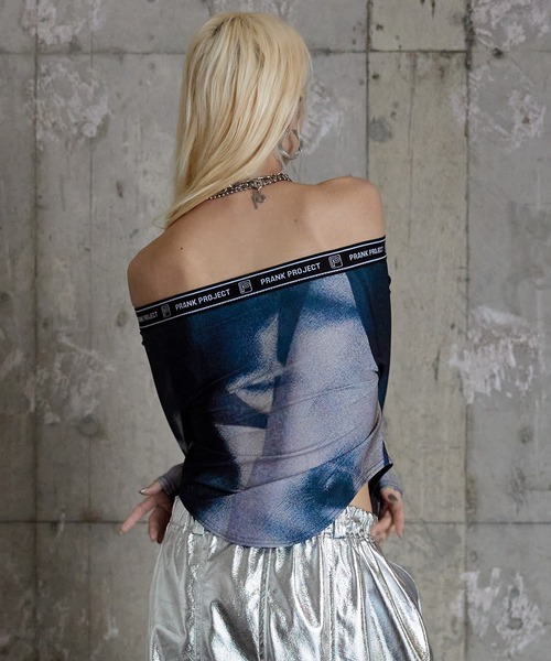 PRANK PROJECT（プランクプロジェクト）の「オフショルプリントジップ