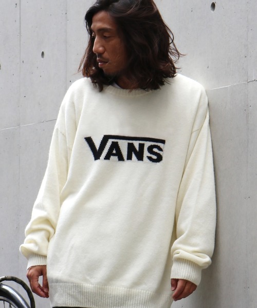 VANS（バンズ）の「VANS/ヴァンズ Flying-V JQD Crew Knit ニット
