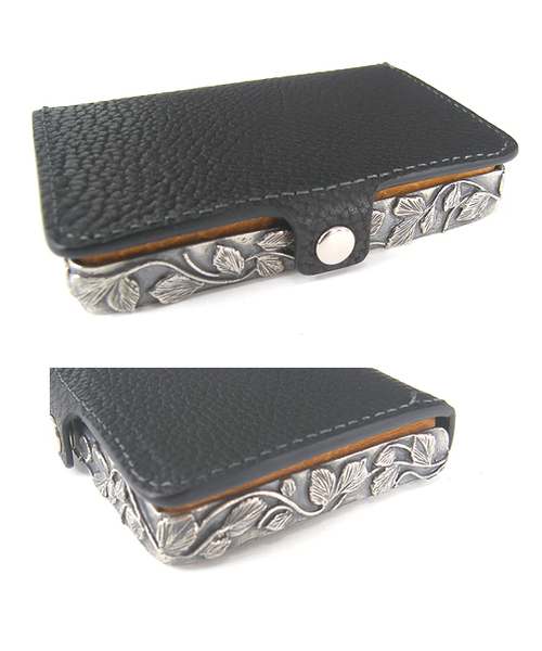 Ugo Cacciatori（ウーゴカッチャトーリ）の「Leaf Flame card case