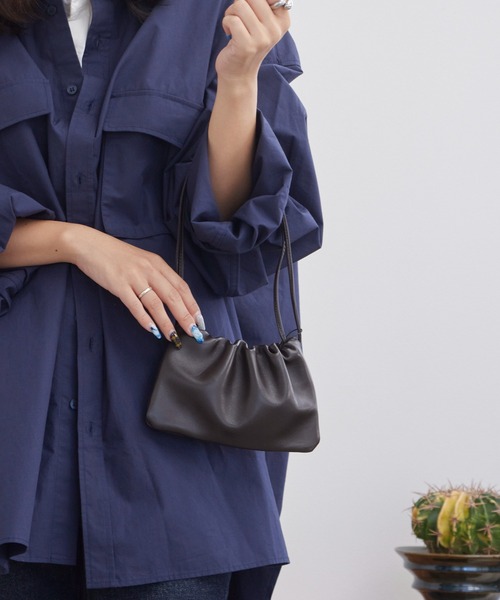 NOTHING WRITTEN / ナッシングリトゥン NELLA STRAP MINI BAG 巾着