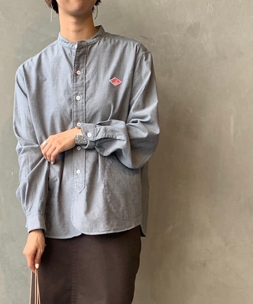 DANTON（ダントン）の「[DANTON/ダントン] ビエラ起毛バンドカラー