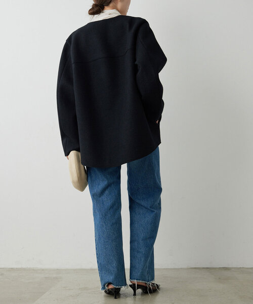 GALLARDAGALANTE（ガリャルダガランテ）の「ノーカラーミドルコート