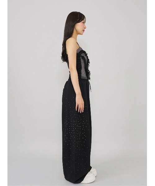 ミックスシアーコルセットキャミソール（キャミソール）｜Darich