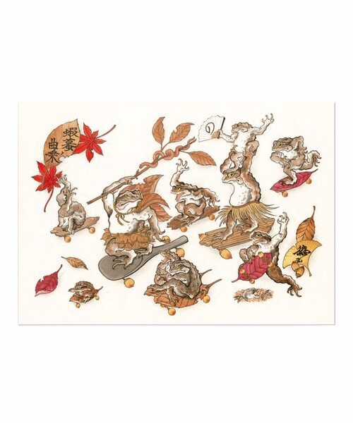 野坂稔和 / 横乗戯画 ジークレープリント（A3サイズ）（ポスター