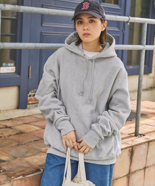 Champion 12oz Reverse Weave Sweat Hoodie/チャンピオン リバース