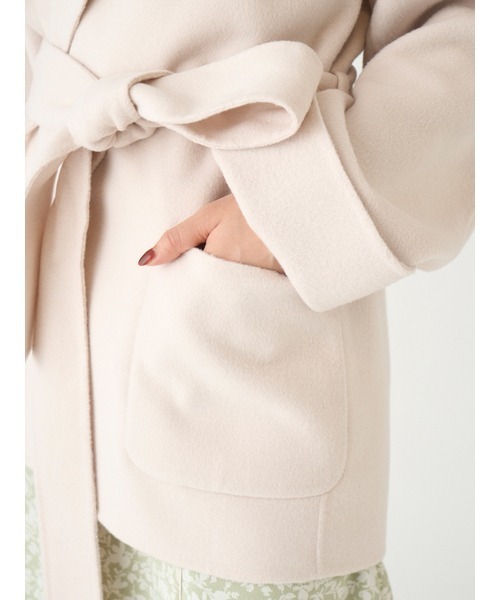 SNIDEL（スナイデル）の「フードリバーショートコート（その他アウター