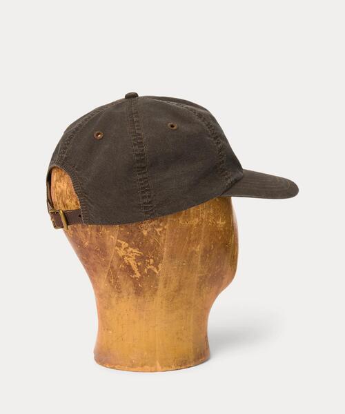 RRL（ダブル アール エル）の「オイルクロス ボール キャップ
