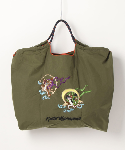 Ball＆Chain BLUE LABEL (風神雷神)（トートバッグ）｜KEITA MARUYAMA