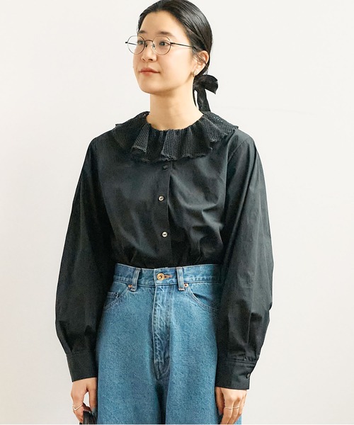 fig London（フィグロンドン）の「Kitty blouse（シャツ/ブラウス