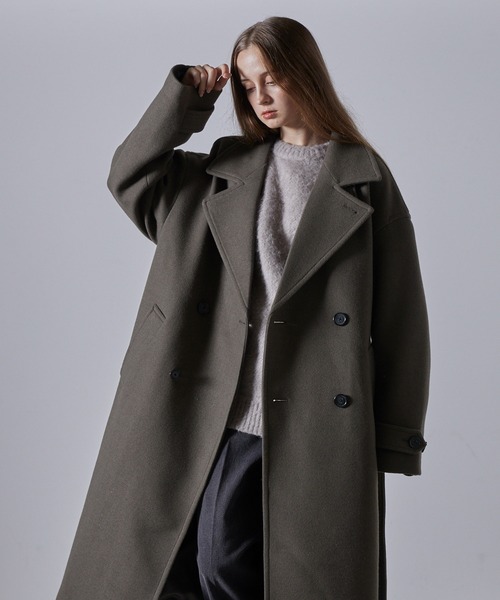 CLEL】Tech Melton Loose Double Chester Court/テックメルトンルーズ