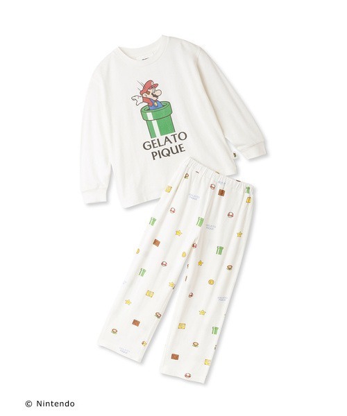 gelato pique（ジェラートピケ）の「【スーパーマリオ】【キッズ】ロン