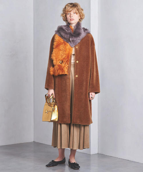 UNITED ARROWS（ユナイテッドアローズ）の「UWSC ボア ノーカラー