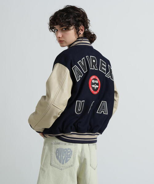 L-STADIUM JKT SIGNATURE LOGO/スタジアムジャケット シグネチャーロゴ