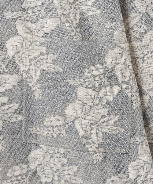 6（ロク）の「＜6(ROKU)＞ジャカード ニット シャツ（シャツ/ブラウス