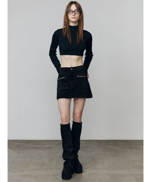 セール】ルーズフレアカバーフィットブーツ（ブーツ）｜EMODA（エモダ