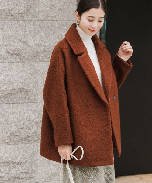 URBAN RESEARCH（アーバンリサーチ）の「モヘヤMIXシャギーハーフ