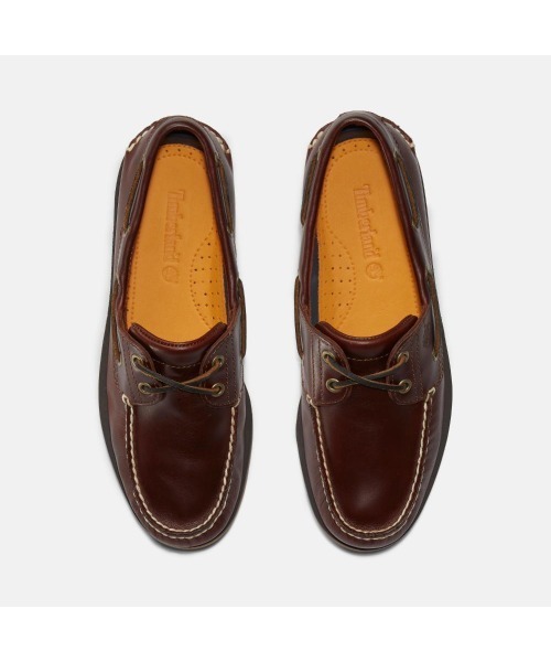 定番】クラシック ツーアイ ボートシューズ メンズ（モカシン/デッキ