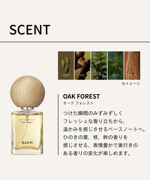 BAUM オードトワレ （オーク フォレスト）【数量限定】（香水