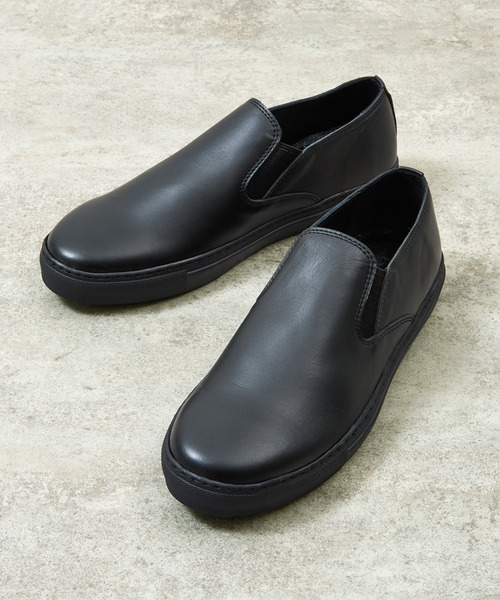 PADRONE パドローネ / Ex. SIDE GORE SHOES 別注サイドゴアスリッポン