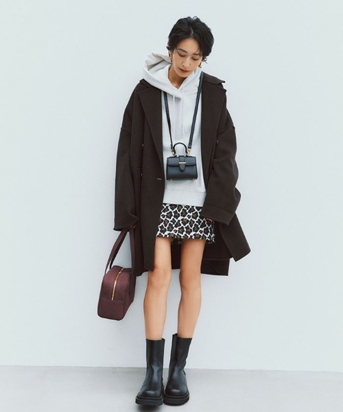 Mila Owen（ミラオーウェン）の「ワイドシルエットダブルブレスト