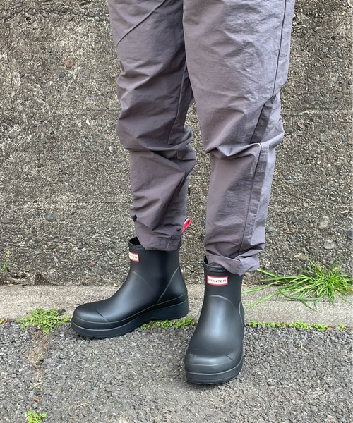HUNTER ブラック レインブーツ UK6 HUNTER ハンター レインブーツ