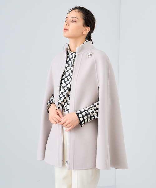 ANAYI（アナイ）の「シャルムビーバーミドルケープコート（その他