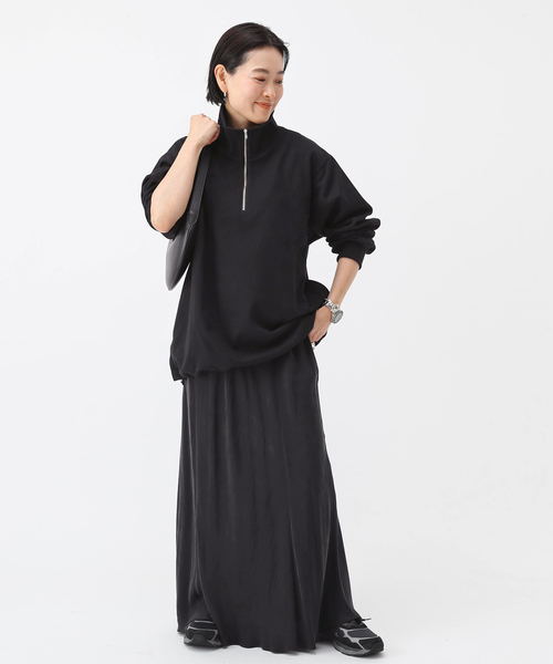 AP STUDIO（エーピーストゥディオ）の「ハーフジップスウェット