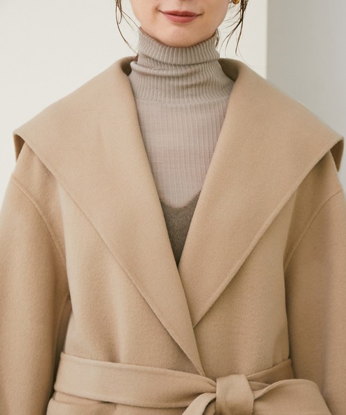 ROPE'（ロペ）の「【シリーズ】リバーメルトンセーラーカラーショート