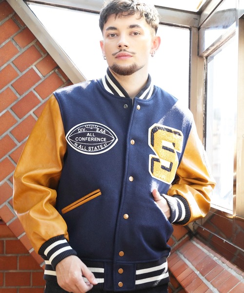 HOUSTON（ヒューストン）の「HOUSTON スタジャン（ワイルドキャッツ