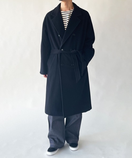 ORCIVAL（オーシバル）の「ORCIVAL | ウールモッサ ベルテッドコート